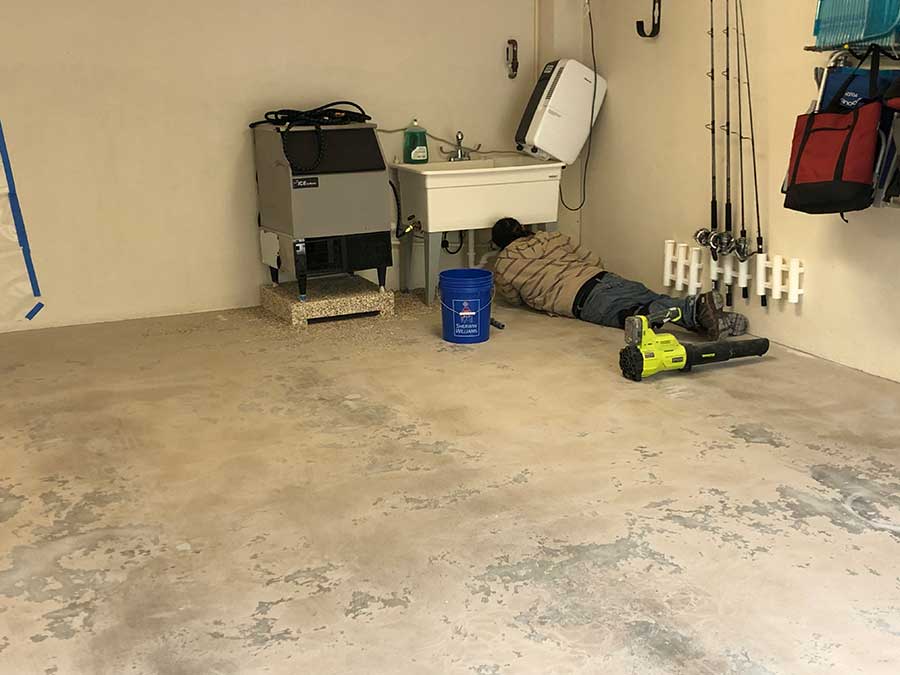Epoxy Garage Floor - Harbourside Dr., Longboat Key