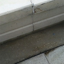 Concrete bench planter repair lakewood ranch
