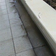 Concrete bench planter repair lakewood ranch