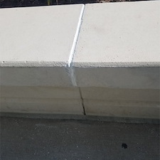 Concrete bench planter repair lakewood ranch