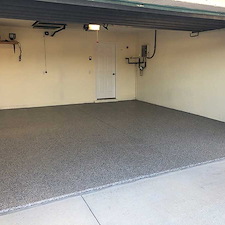 Epoxy garage floor in cape coral fl