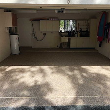 Epoxy garage floor on quail hollow bradenton fl