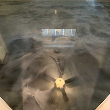 Marble metallic epoxy floor cambridge dr sarasota fl