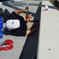 Concrete Bench Planter Repair Lakewood Ranch, Florida