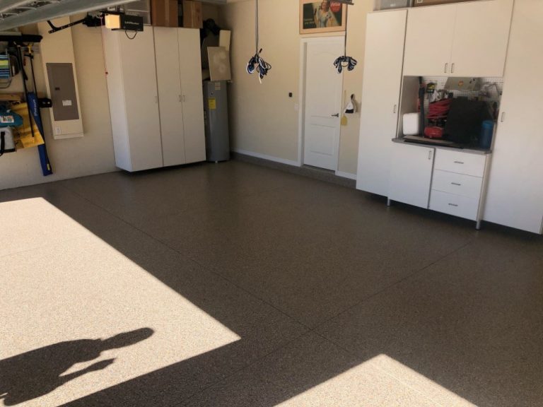 Keystone gray Epoxy with Shiitake chips in Bradenton, FL