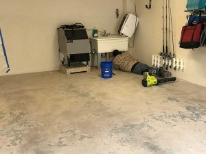 Epoxy Garage Floor on Harbourside Dr. in Longboat Key, FL