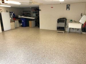 Epoxy Garage Floor on Harbourside Dr. in Longboat Key, FL